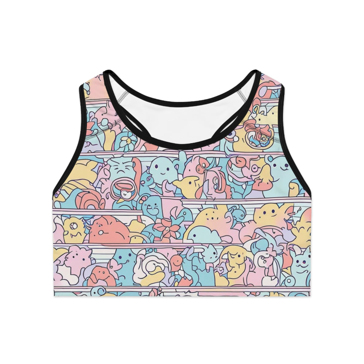 Creature Comforts Anime Creature Sports Bra