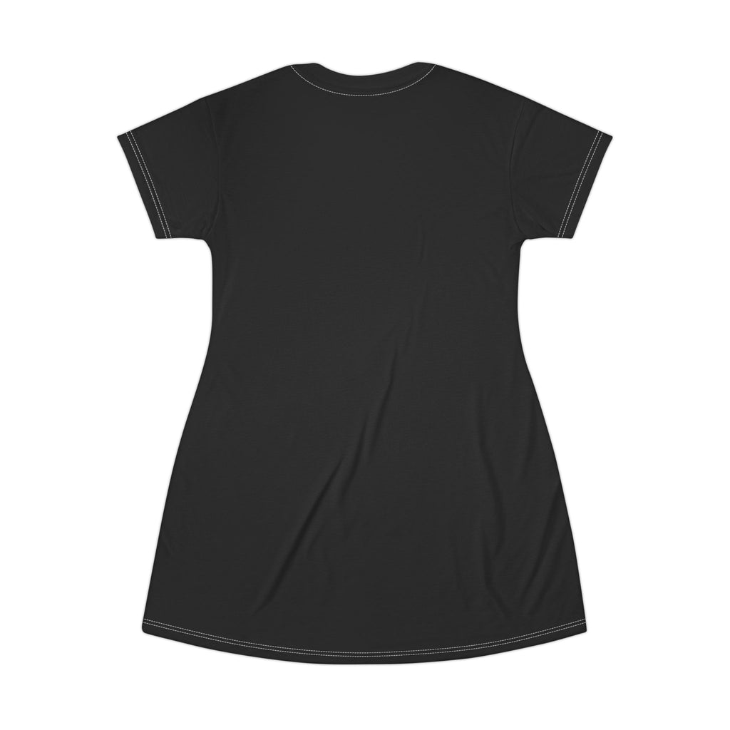 "Stay Neon" Anime Waifu  - Tennis T-shirt Dress