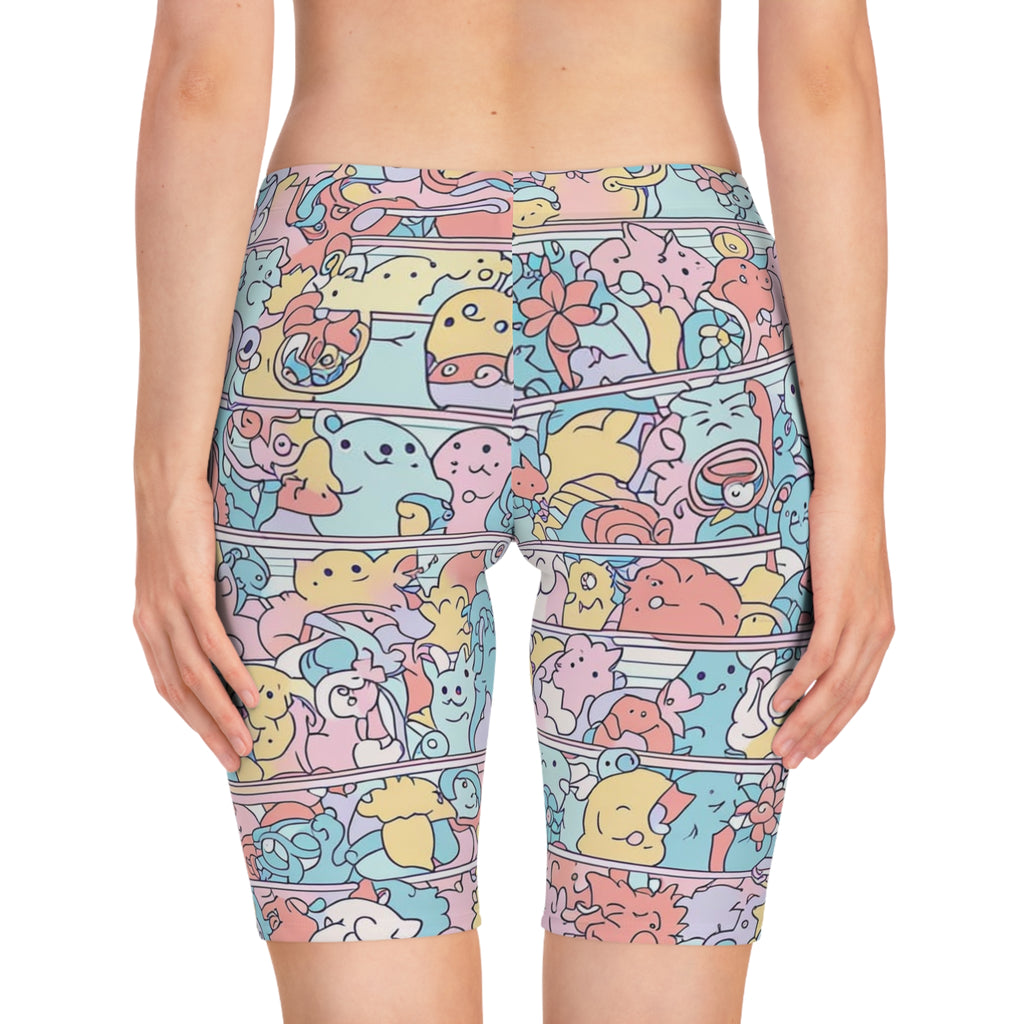 Creature Comforts Anime Creature Bike Shorts