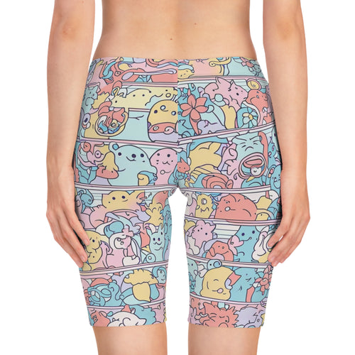 Creature Comforts Anime Creature Bike Shorts