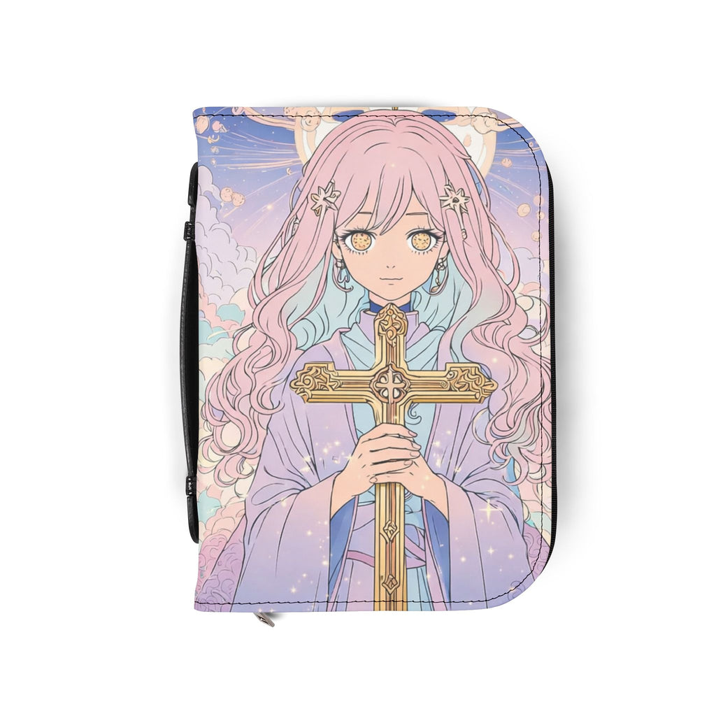 Guardian Angel Anime Girl Bible Cover