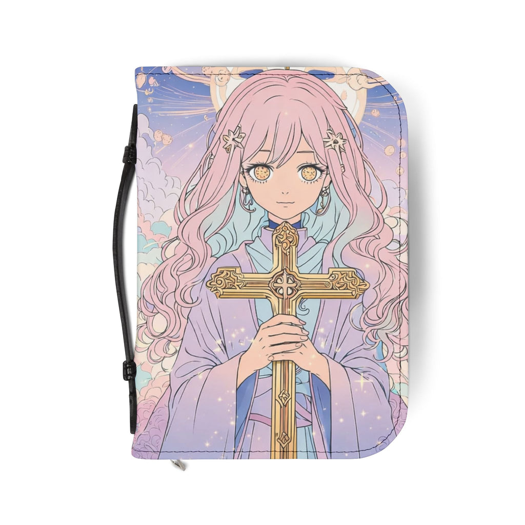 Guardian Angel Anime Girl Bible Cover
