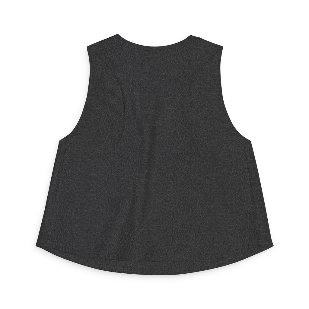 Goth Workout Girl Crop Top— "Luna Bloodthirst"