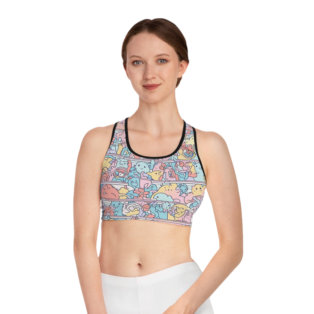 Creature Comforts Anime Creature Sports Bra